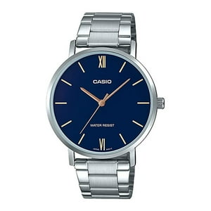 Reloj Analogo Plateado Casio Mtp-Vt01D-2B