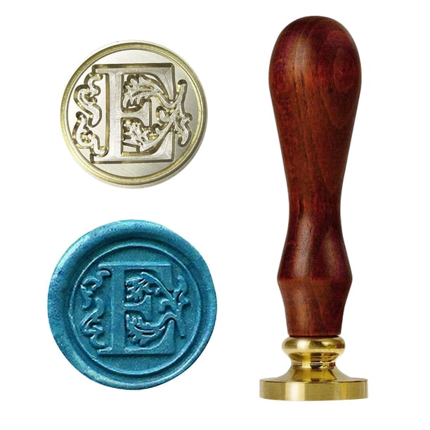 1pc Vintage Retro Letter A-M Wax Seal Stamp - Perfect for Personalizing Envelopes and Packages