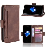 Funda Tipo Billetera Foxdock Para Iphone Se 2020/8/7 – Tapa Flip Con Tarjetero