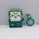 thumbnail image 2 of Funda de silicona para AirPods 4 con kit de limpieza, diseño retro de videojuego, 2 of 7