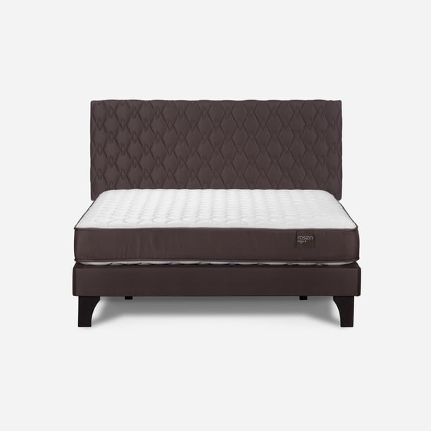 Cama Europea New Ergo T Respaldo Ivar 2 Plazas