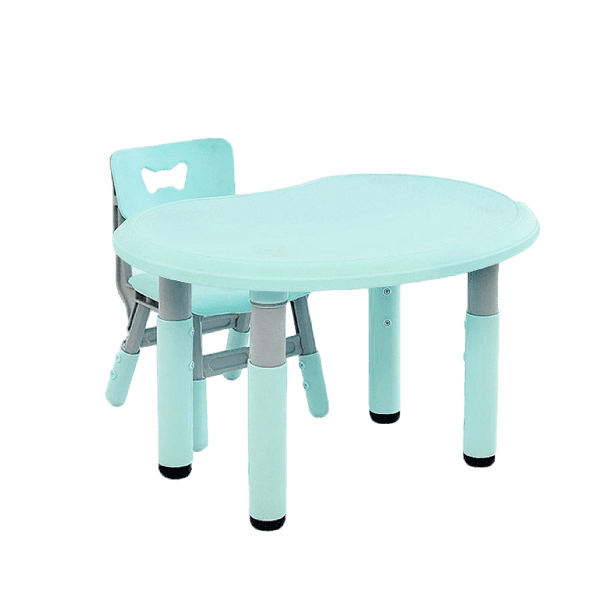 Mesa Con Silla Itsukids Regulable En Altura Menta