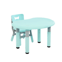 Mesa Con Silla Itsukids Regulable En Altura Menta