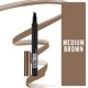 thumbnail image 2 of Lápiz para cejas Maybelline New York TattooStudio Medium Brown, 2 of 6