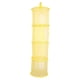 thumbnail image 4 of Organizador De Almacenamiento De Malla Colgante Compartimentos De Red Para Pared De Viaje Amarillo, 4 of 5