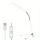 thumbnail image 1 of 1pc LED Swing Arm Desk Lamp With Detachable Bracket, Flexible Gooseneck Task Lamp, Eye-Caring Architect Desk Light, USB Power Cord With Switch, Function Desk Lamps For Home Office(Black/white), 1 of 3