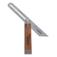 thumbnail image 2 of T-Bevel Johnson de 25,4 cm de acero inoxidable ajustable con bambú, 2 of 2
