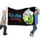 thumbnail image 2 of Rick Y Morty El Anime Bandera Impresa Con Temática Regalo Perfecto Para Fanáticos Amigos Y Familiares Y Adecuada Para Actividades Al Aire Libre E Interiores Decoraciones De Fiesta 60*90cm, 2 of 6