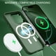thumbnail image 2 of Funda de teléfono BENTOBEN para iPhone 16 Pro Max 6.9 verde translúcido, 2 of 3