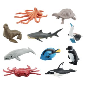 Bothyi - 10X Modelo Animal Realista Niños Juegan Regalos De Fiesta