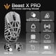 thumbnail image 2 of Ratón para juegos SMACKAPE WLMOUSE Beast X Pro Ultraligero 39 g Plateado, 2 of 7