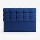thumbnail image 4 of Cama Dos Plazas Con Respaldo y bases divididas de 150 X 190cm Tapizada en Lino Azul Oscuro, 4 of 6