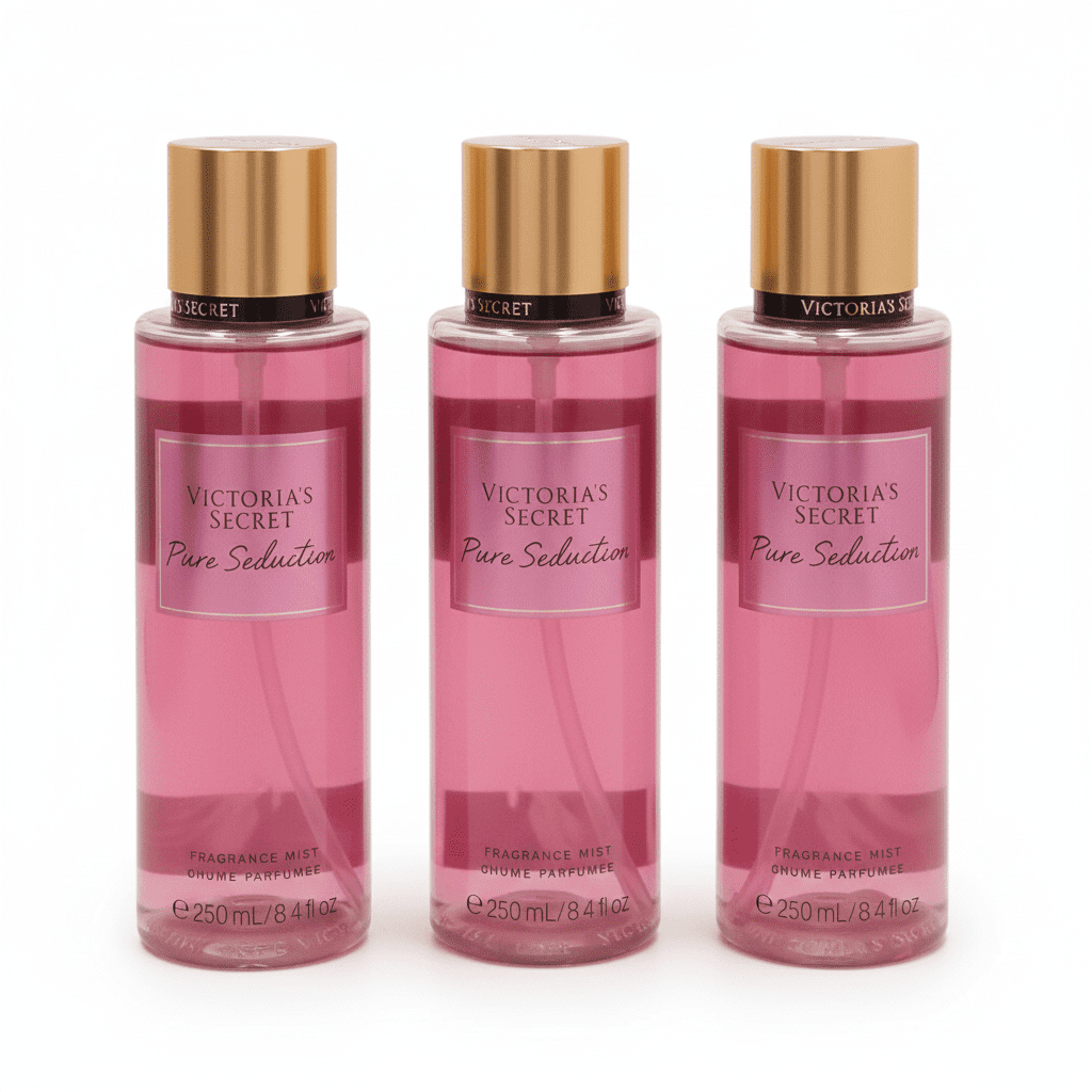 Bruma De Fragancia Victoria's Secret Pure Seduction 250ml Pack X3