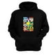 thumbnail image 1 of Polerón Canguro Dibujos Animados Lt Negro Talla L Unisex, 1 of 3