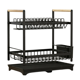 thumbnail image 1 of Secaplatos Belug Escurridor Acero Inox 2 Niveles Negro, 1 of 5