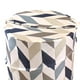 thumbnail image 3 of Cesto para ropa plegable Nautica Home 42x55cm multicolor, 3 of 6