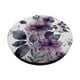 thumbnail image 2 of Adhesivo PopSockets PopGrip, color morado, flor de lavanda, floral, 2 of 3