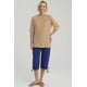 thumbnail image 2 of Polera Mujer Texturizada Beige Oscuro, 2 of 8