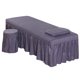 thumbnail image 1 of Sábana De Masaje Soft Beauty Con Funda De Almohada Y Funda Para Taburete Gris Púrpura, 1 of 5