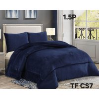 Todostore - Cobertor De Invierno Plush Liso Plaza Y Media