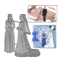 Troqueles De Corte Hgsalk Vestido De Novia Y Dama De Honor En Metal