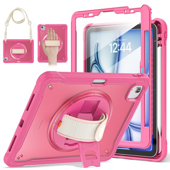 Funda BRAECNstock para iPad 11"/10.9" Rosa con Correa
