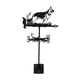 thumbnail image 5 of Veleta de metal para animales, veleta para perros, veleta para perros, indicador de dirección del viento para decoración de puertas de jardín y patio, 5 of 5