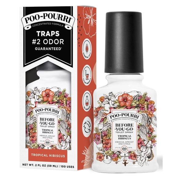 Spray de baño Poo-Pourri Before-You-Go Tropical Hibiscus 60 ml