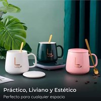 Genérico - Taza Termostatica Calentador Café Te Leche Lau