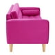 thumbnail image 5 of Sofa Retro 3c Felpa 05 Fucsia, 5 of 6