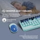 thumbnail image 3 of Combinación De Teclado Y Ratón Inalámbricos Estilo Máquina De Escribir, 3 of 7
