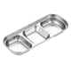 thumbnail image 2 of Plato Para Salsa, Rejillas Portátiles Reutilizables, Plato Dividido Para Acampar, Barbacoa, Salsa De Tomate A, 2 of 3