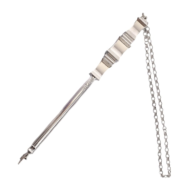 Yad SUPER STAM 17 cm con colgante de cuenta plateada de 20 cm