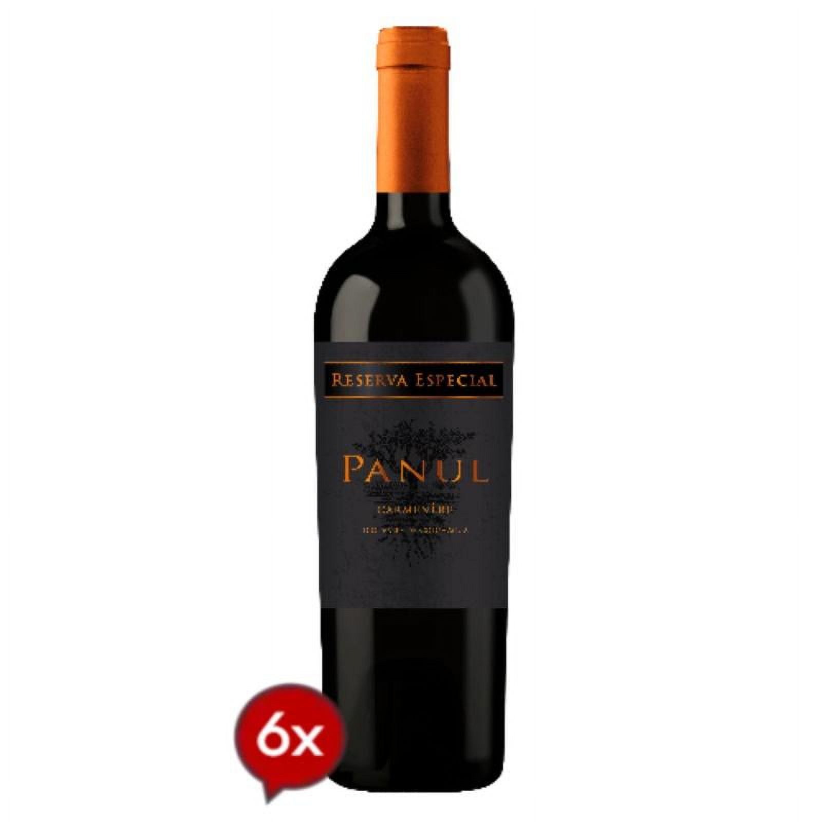 Dos Fuentes - 6 Vinos Panul Reserva Especial Carmenere, 750Cc