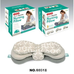 Genérico - Almohada Ajustable 3 Niveles Multiuso Para Amamantar Bebés Verde