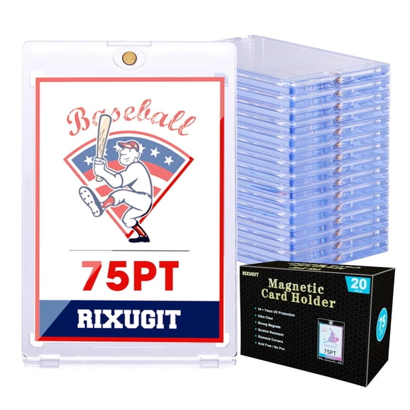 Portacartas RIXUGIT de 20 unidades, estuche magnético 75PT