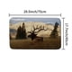 thumbnail image 1 of 1pc Mountain Elk Print Shower Curtain Set with 12 Hooks, Non-Slip Bathroom Rug, Toilet U-Shape Mat, and Toilet Lid Cover Pad - Stylish and Functional Bathroom Decor, 1 of 4