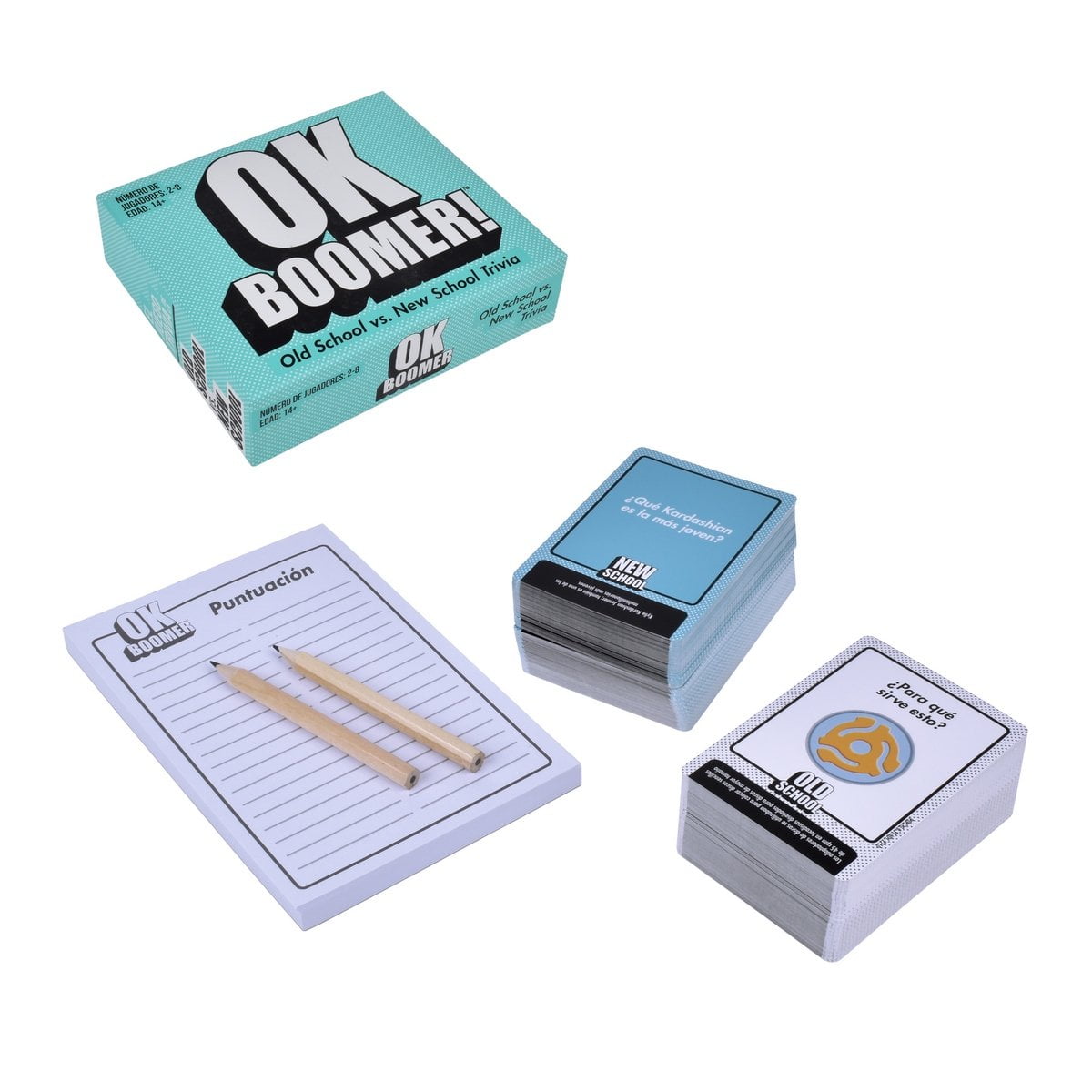 Ansaldo Games - Juego De Mesa Ok Boomer Cartas De Preguntas