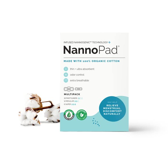 Almohadillas y protectores NannoPad, paquete múltiple, 36 unidades, Nannocare
