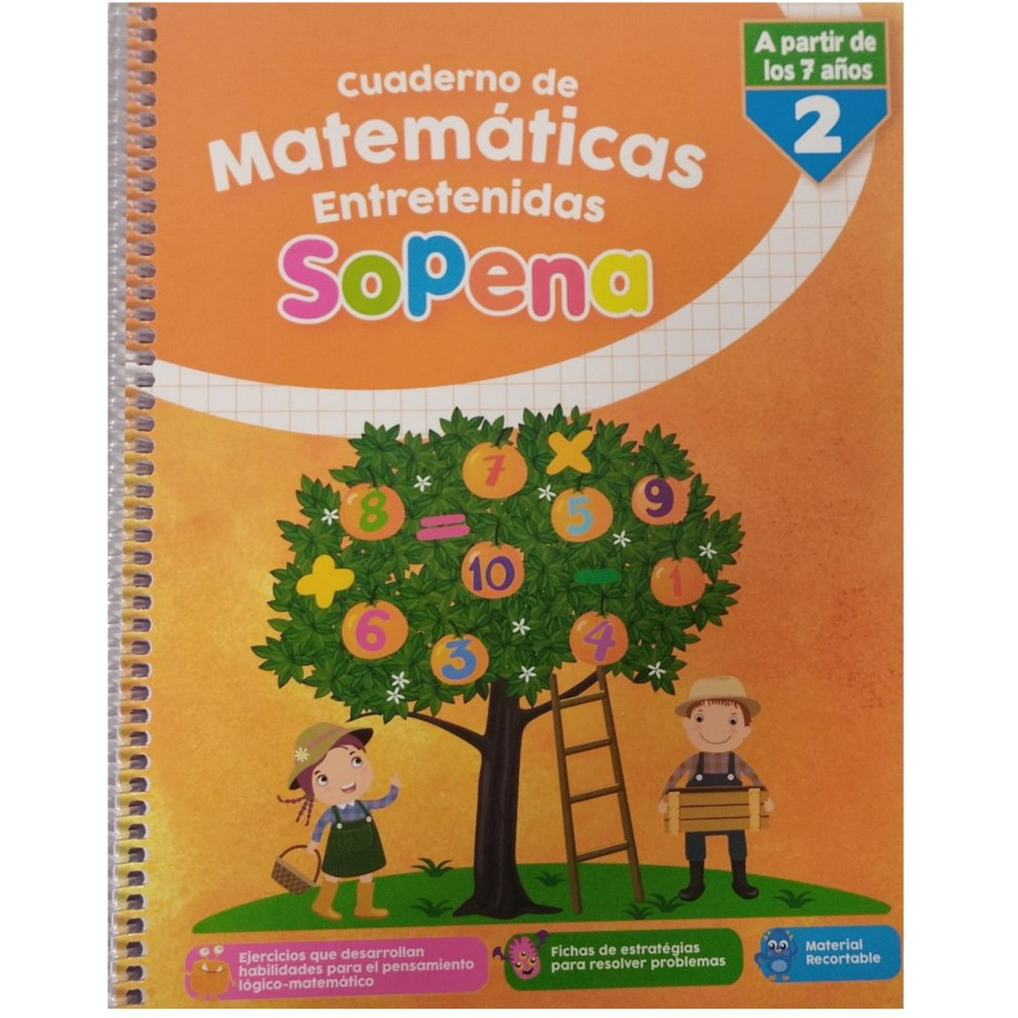 Cuaderno De Matemáticas 2° Básico 1 Un. Sopena