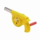 thumbnail image 3 of Soplador de aire para parrilla, herramienta de fuego Manual portátil, fuelle de fuego, parrilla, manivela, ventilador de parrilla para patio trasero, Amarillo, 3 of 5