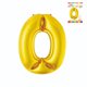 thumbnail image 1 of Globo papel metal dorado N0, 1 of 1