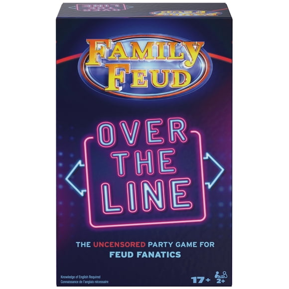 Juego de mesa Spin Master Family Feud Over the Line para adultos