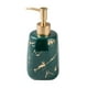 thumbnail image 1 of Dispensador De Jabón Reutilizable Con Capacidad Para 350 Ml Bomba De Mano Líquida Botella Marmoleada Verde, 1 of 3