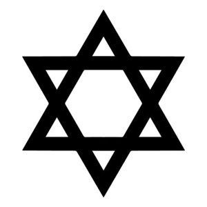 Rienda Libre Graphics - Decomural Star Of David Jewish Symbol Ws-42963