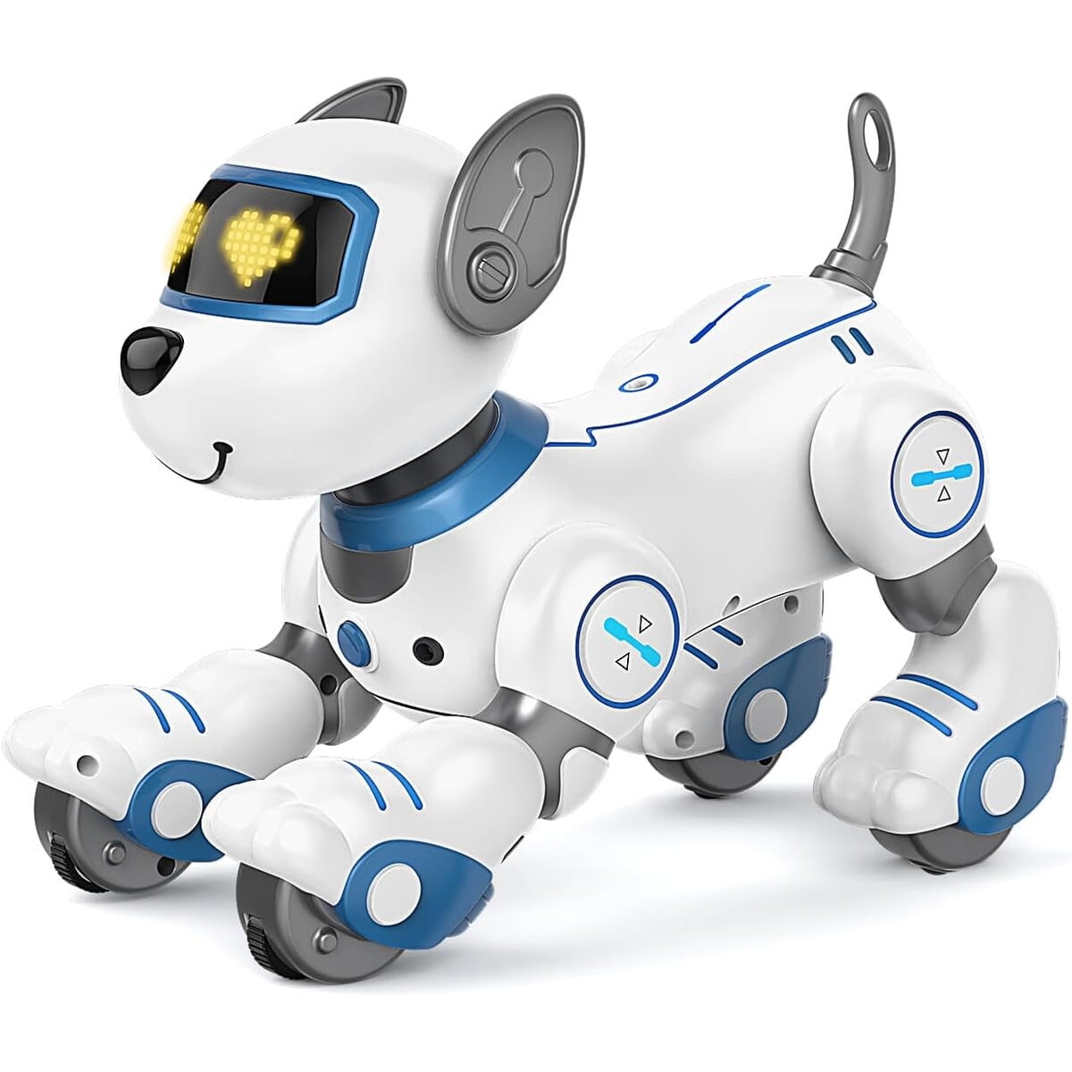 Vyseglobal - Perro Robot Juguete Control Remoto Interactivo Smart