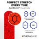thumbnail image 2 of Cinta de Kinesiología THERABAND 25 cm Rojo/Negro Precortada, 2 of 8