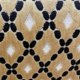 thumbnail image 5 of Almohada Velvet Majestic de Plutus Brands, color dorado, negro y crema, 40 x 40 cm, 5 of 5