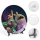 thumbnail image 4 of Elio Plato decorativo de porcelana fina (bone china), plato decorativo de cerámica para hogar, oficina, soporte de pared, platos decorativos para dormitorio - 6 pulgadas (15 cm), 4 of 6