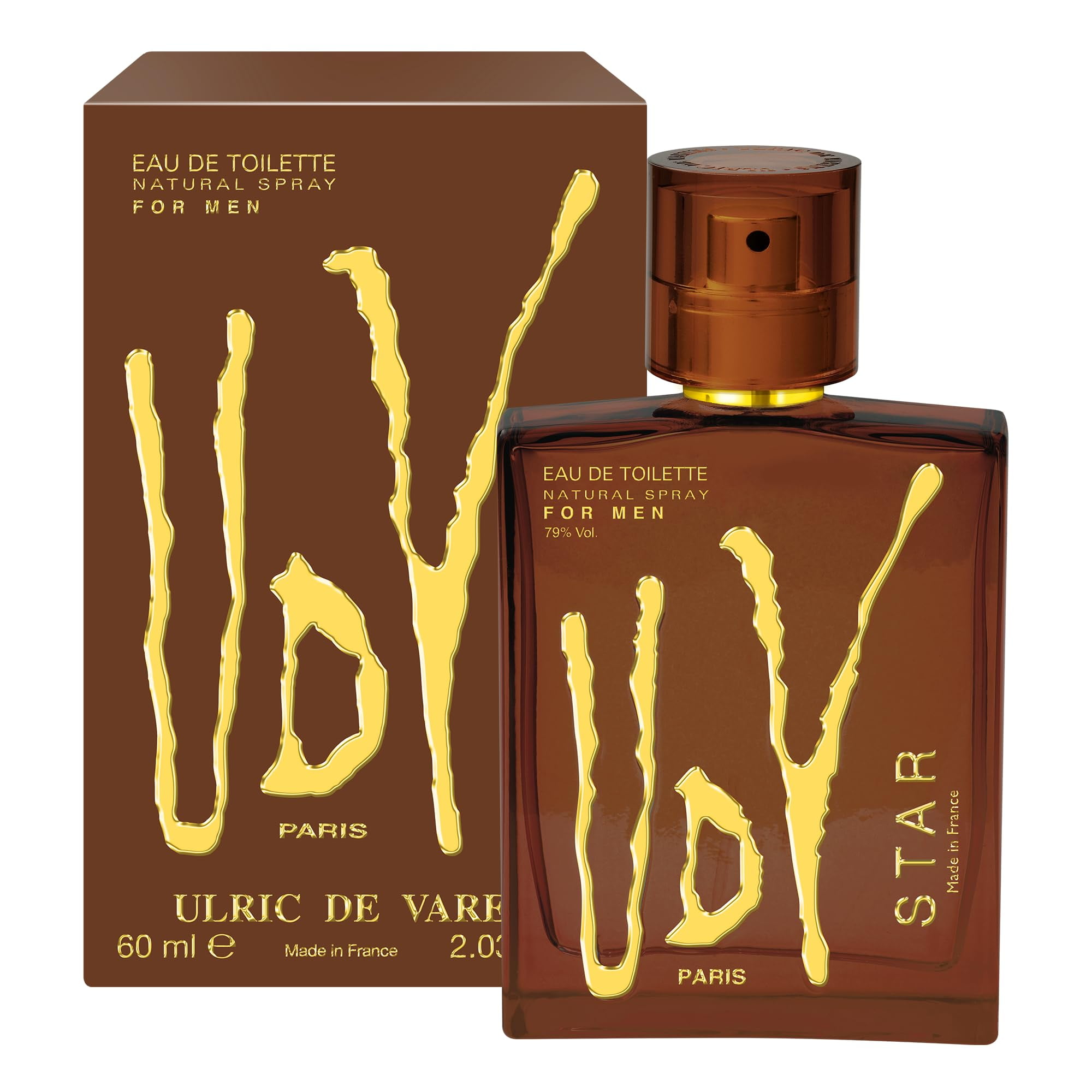 Perfume Ulric De Varens Udv Star Eau De Toilette Para Hombre 60 Ml